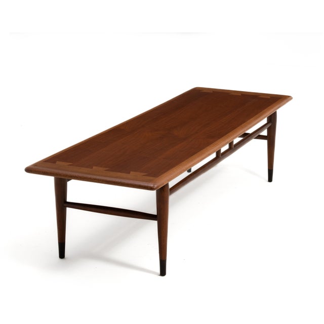 An iconic Lane Acclaim series Mid-Century Modern coffee table from the 1960’s. Designed by Andre Bus under the supervision...