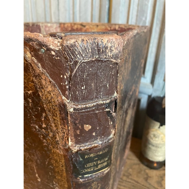 Antique French Books Trash, 1890s For Sale - Image 6 of 15