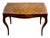 Mid 20th Century Mid 20th Century Italian Walnut Parquetry Inlay Writing Table Desk For Sale - Image 5 of 10