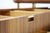 Vladimir Kagan Kidney Desk With Credenza in Tawi Wood For Sale - Image 10 of 14