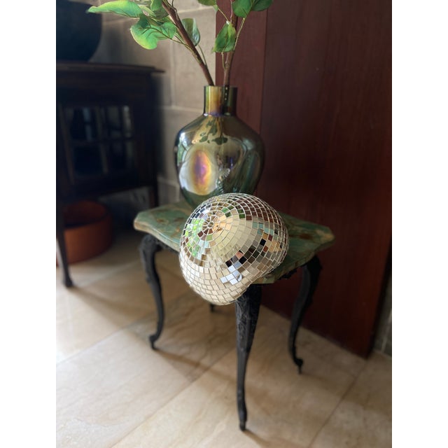 Contemporary Pop Art Melted Disco Ball Glass Mosaic Sculpture For Sale - Image 6 of 12