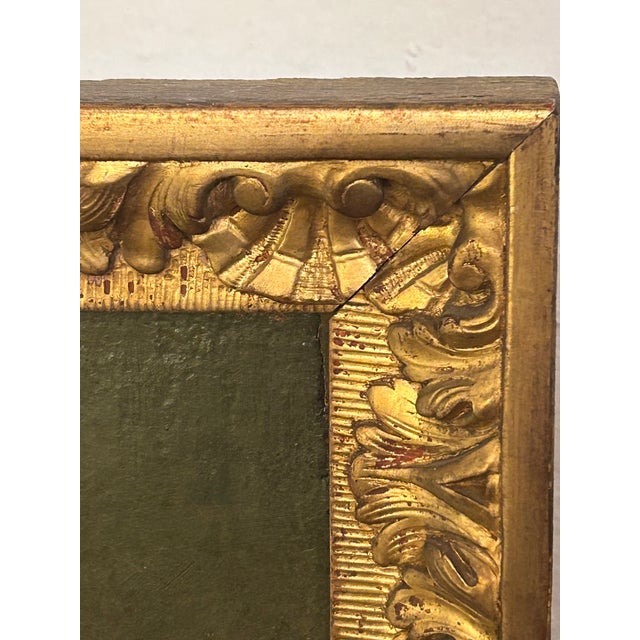 Green Vintage Hunt Scene Paintings - A Pair For Sale - Image 8 of 12