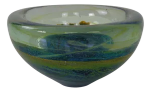 Maltese Glass Ashtray from Mdina, 1960s