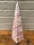 Pink Marble Obelisk With Dramatic Veining For Sale - Image 4 of 8