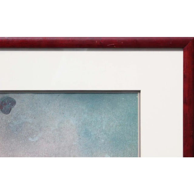 Contemporary Geometric Abstract Mixed-Media Painting by Charles Bernell, Framed For Sale - Image 4 of 11