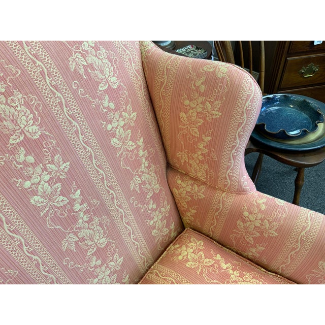 20th Century Georgian Wing Back Chair For Sale In New York - Image 6 of 8