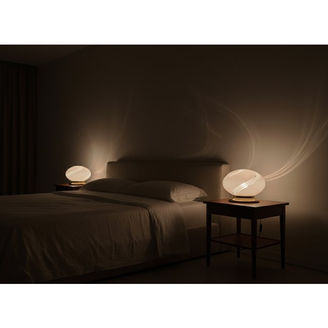 Murano Glass Table Lamps from Manifattura Di Murano, 1970s, Set of 2 For Sale - Image 6 of 10