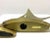 Vintage Brass Modernist Sailboat Sculptures, Graduated Pair For Sale - Image 4 of 6
