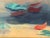Catherine Yates "Colored Roses" Oil on Canvas For Sale - Image 9 of 11
