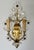 Early 20th Century Banci Gilt & Silvered Bronze Sconces, Italian With Rock Crystal Floral Motif Design -Pair For Sale In West Palm - Image 6 of 18