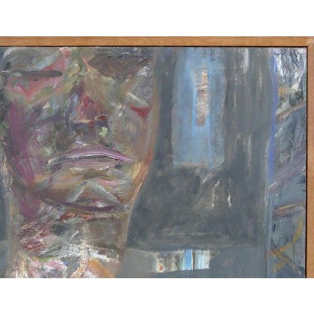 1990s Figurative Abstract Oil Painting "Pandora's Box" by Warren Fischer For Sale - Image 4 of 8