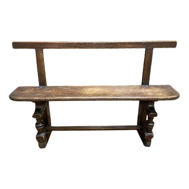 Small Louis XIII Children's Church Bench For Sale