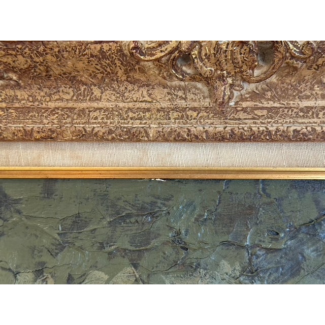 Mid-Century Modernist School of Paris Impasto Still Life by Philippe Marchand (18" X 15") For Sale - Image 17 of 18