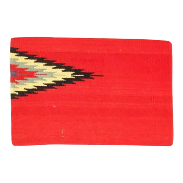 Vintage Hand Knotted Pillow For Sale