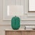 Modern Hollis Teal Table Lamp For Sale - Image 3 of 6