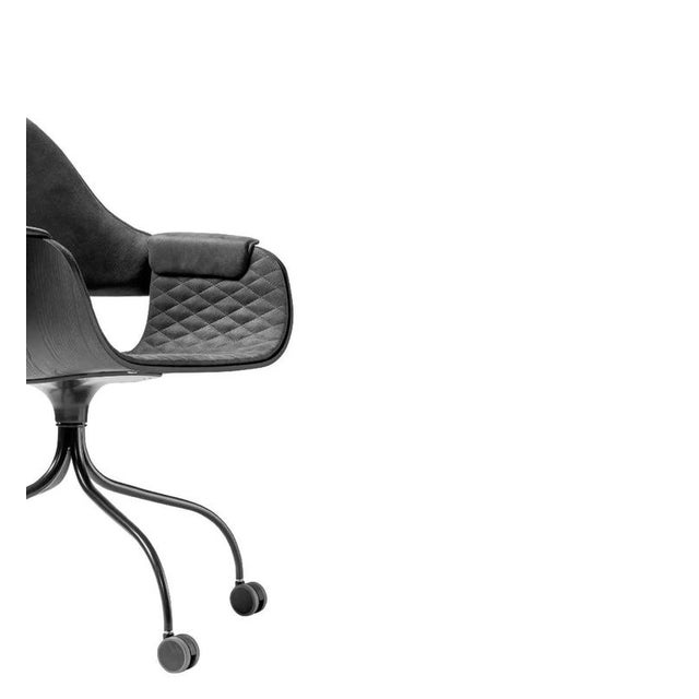 Black V10 Chair by Jaime Hayson for BD Barcelona For Sale - Image 8 of 12
