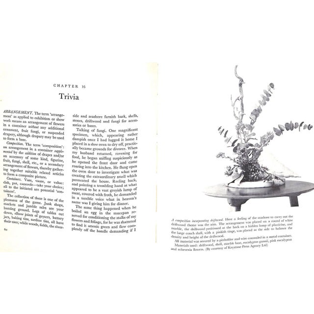 "The Gentle Art of Flower Arrangement" 1963 Hodgson, Tomasina For Sale - Image 13 of 13