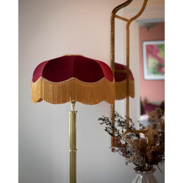 Burgundy Emmy Lampshade Handmade in England The Burgundy Emmy Lampshade is a rich, romantic statement piece designed to...