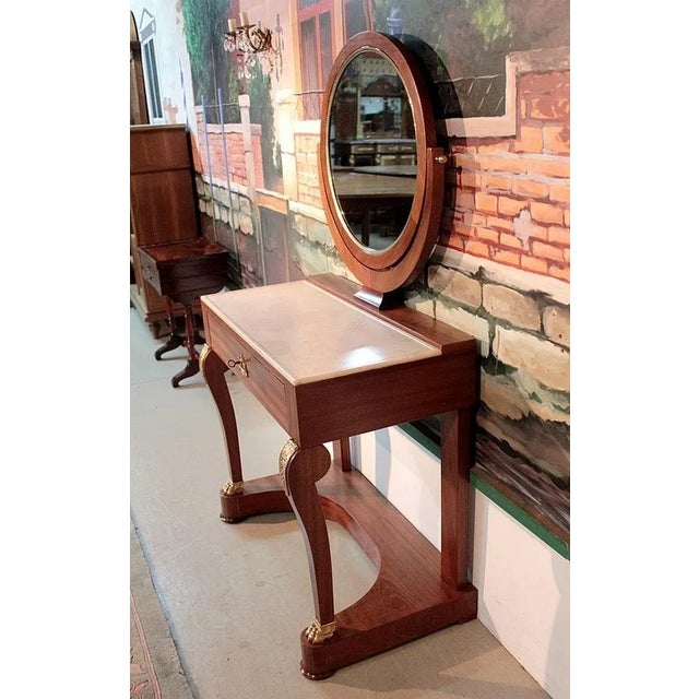 19th Century Mahogany Catering Hairdresser Table For Sale - Image 3 of 16