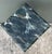 Dark Green Vintage Brazilian Faux Finished Marble Pedestal For Sale - Image 8 of 12