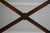 Wood Theodore Alexander Regency Style Mahogany & Leather Window Bench For Sale - Image 7 of 14