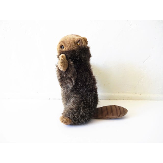 Vintage Steiff Beaver Stuffed Animal For Sale - Image 4 of 8