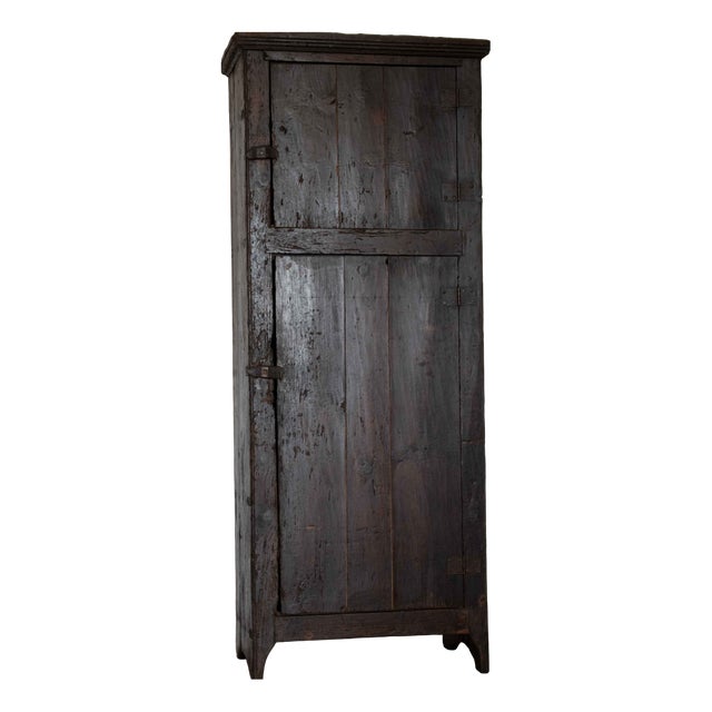 Antique Cabinet in Patina, 1890s For Sale