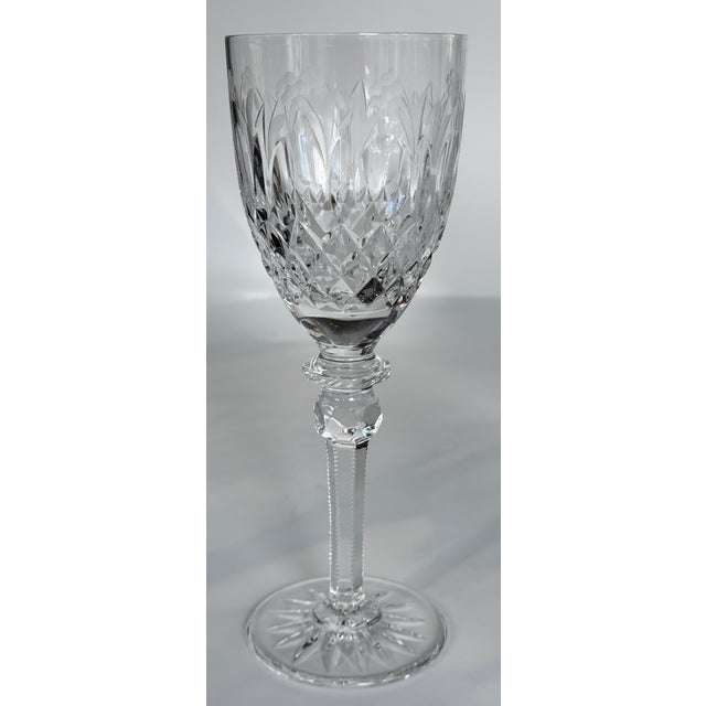 Late 20th Century Rogaska Queen Wine Glasses Set of 8 For Sale - Image 13 of 17