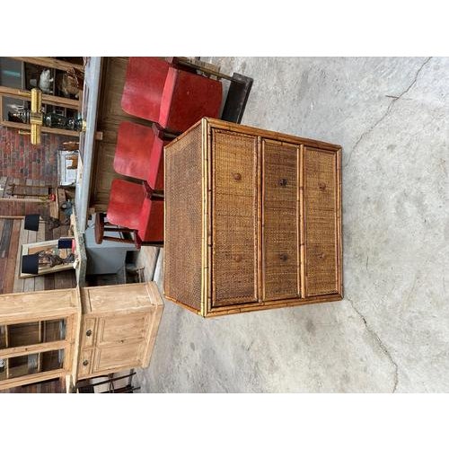 1960s Rattan Chest of Drawers, 1960s For Sale - Image 5 of 13