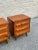 Mid-Century Modern 1950’s Mid Century Franklin Shockey Sculptural Pine 3 Drawer Nightstands - a Pair For Sale - Image 3 of 10