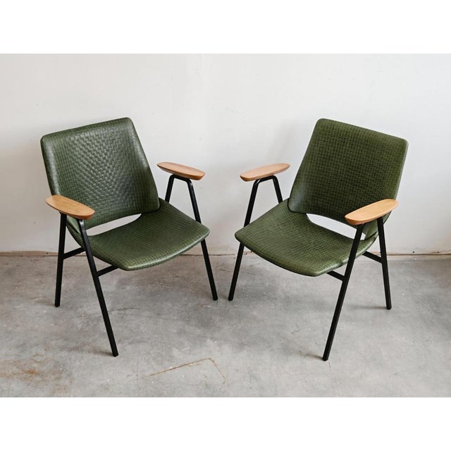 Mid-Century Lupina Chairs attributed to Niko Kralj for Stol Kamnik, Former Yugoslavia, 1956, Set of 2 For Sale - Image 4 of 16