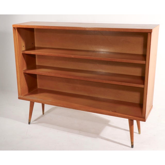 Mid Century Open Book Shelf Chairish