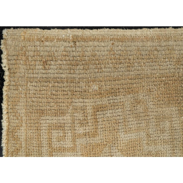 Early 21st Century Turkish Mini Rug Oriental Hand Knotted Vintage Rug 1'7" x 3'4" #21149 For Sale - Image 5 of 8
