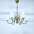 Swedish Modern Brass 6-Light Chandelier, 1930s-1940s For Sale - Image 11 of 11