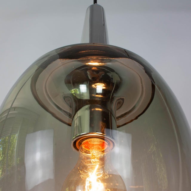 Vintage Teardrop Pendant Lamp from Peill & Putzler, Germany, 1960s For Sale - Image 13 of 16