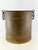 1960s Vintage Patinated Brass Planter With Shell Medallion & Ring Handles For Sale - Image 5 of 10
