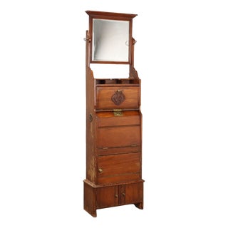 Antique Art Nouveau Cabinet in Mahogany For Sale