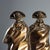 Figure of Carabinieri Couple in the Storm in Bronze For Sale - Image 3 of 9
