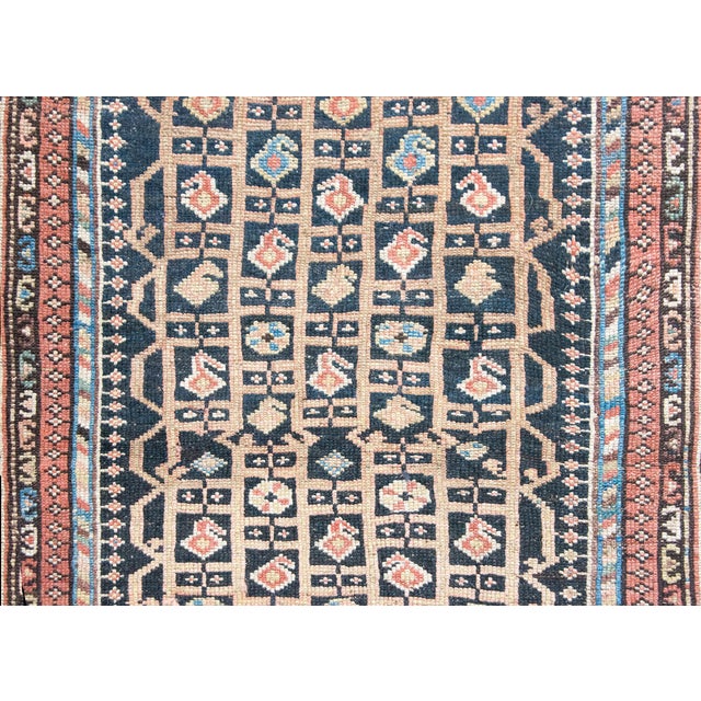 Early 20th Century Persian Khamseh Rug For Sale - Image 11 of 16