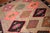 Red Early 20th Century Geometric Turkish Kars rug no. j3476 For Sale - Image 8 of 11