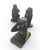 English Balinese Large Scale "Three Wise Monkeys" Garden Sculptures - Set of 3 For Sale - Image 3 of 7