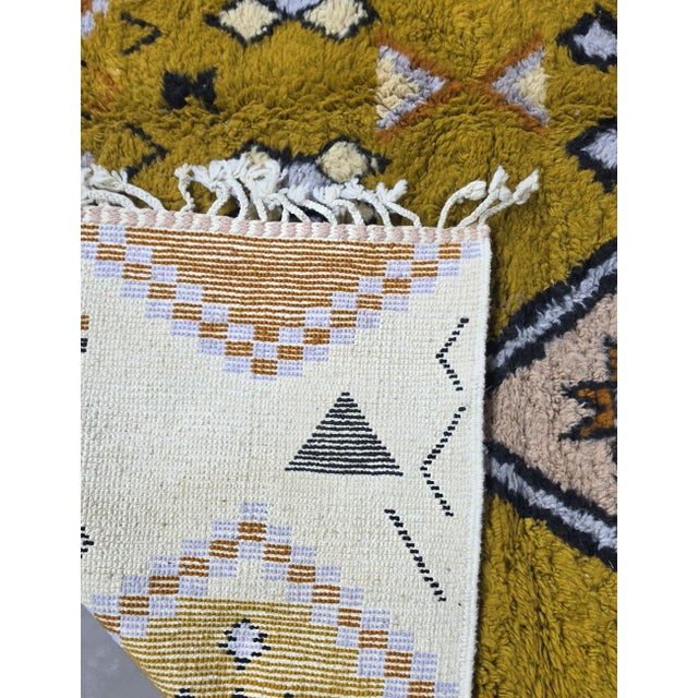 Textile Tribal Moroccan Rug - 9.9 X 8.3 Ft For Sale - Image 7 of 9