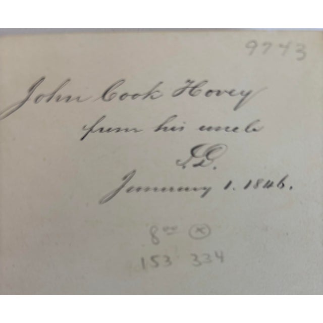 Mid 19th Century Mary Howitt’s Picture & Verse Book 1845 Inscribed With Hovey Provenance For Sale - Image 5 of 12