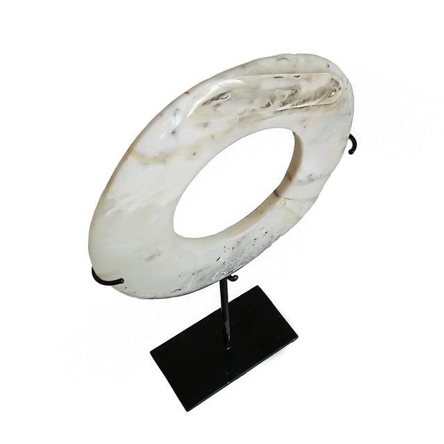 Indonesian Stone Disk For Sale - Image 14 of 16