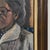 Vintage Expressionist Portrait of Woman by Jack Gerber, Signed (Acrylic) For Sale - Image 4 of 6