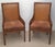 Palecek Hollywood Regency Style Double Cane Upholstered Armchairs For Sale - Image 13 of 18