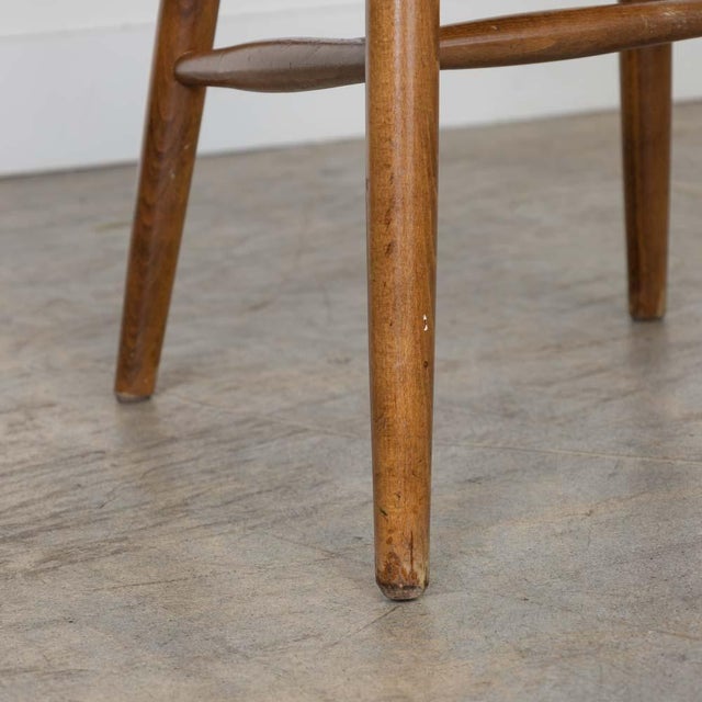 1950s French Wood Brutalist Chair For Sale - Image 12 of 12