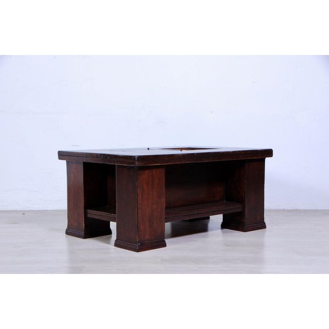 Vintage Wooden Coffee Table, 1950s For Sale - Image 16 of 18
