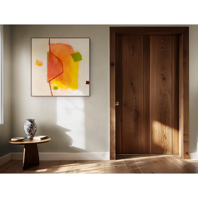 Abstract Contemporary Abstract Oil on Canvas "Emanate" by Xanda McCagg For Sale - Image 3 of 5