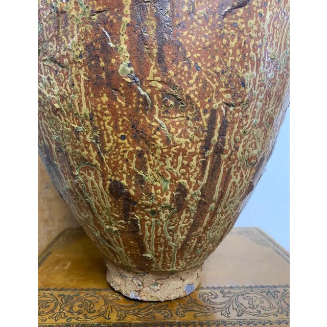 Late 19th Century Shigaraki Tsubo Style Ceramic Storage Vessel For Sale - Image 9 of 9